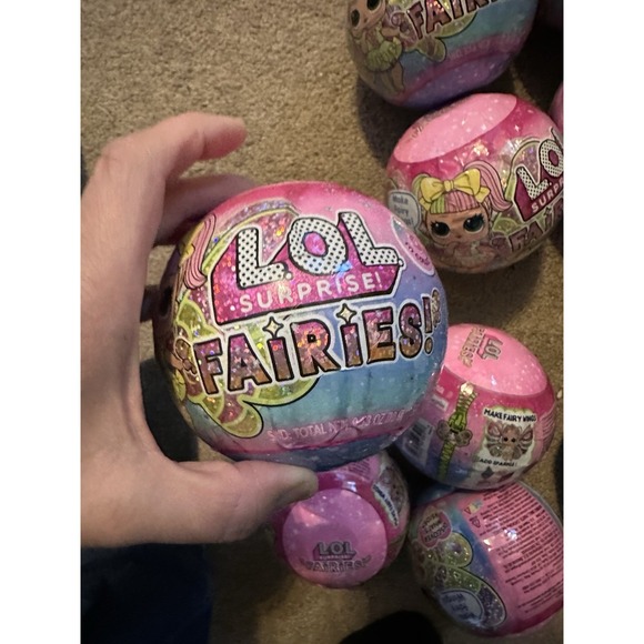 LOL Surprise Fairies Color Liquid Capsules Lot of 9 Sealed MGA